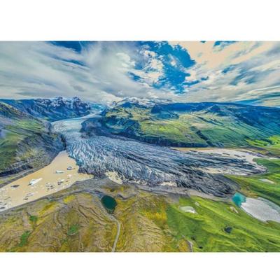 Puzzle 3000 piÃ¨ces: Glacier islandais