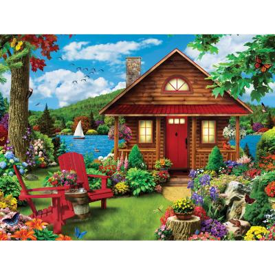 Puzzle 750 pièces : Lazy Days - Bord de mer Puzzle 750 pièces : Lazy Days - Bord de mer