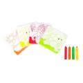 Babysun Cartes de bain à colorier et ses crayons
