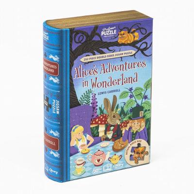 Puzzle 252 pièces double-face : ALICE AU PAYS DES MERVEILLES Puzzle 252 pièces double-face : ALICE AU PAYS DES MERVEILLES