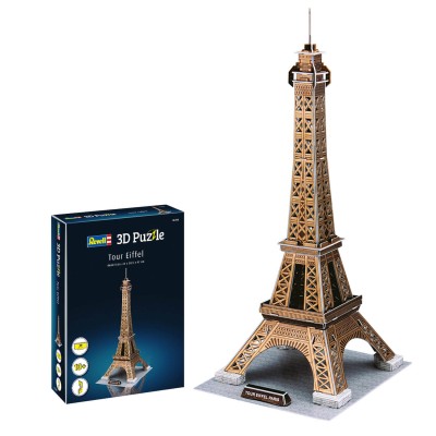 Puzzle 3D 39 pièces : La Tour Eiffel Puzzle 3D 39 pièces : La Tour Eiffel