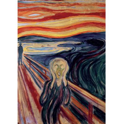 Puzzle 1000 Pièces : Le Cri, Munch Puzzle 1000 Pièces : Le Cri, Munch
