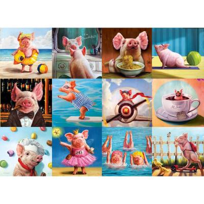 Puzzle 1000 piÃ¨ces : Cochons rigolos