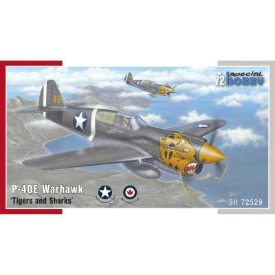 Maquette avion : P-40E Warhawk - Tigres et Requins - 1/72 Maquette avion : P-40E Warhawk - Tigres et Requins - 1/72