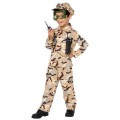 Yoopy Déguisement Militaire en tenue de commando : 4/6 ans
