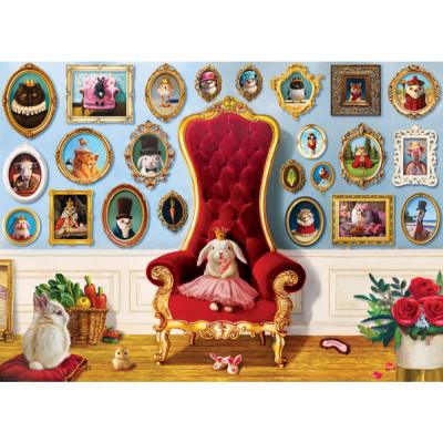Puzzle 500 piÃ¨ces XXL : Princesse Lapin - Lucia Heffernan