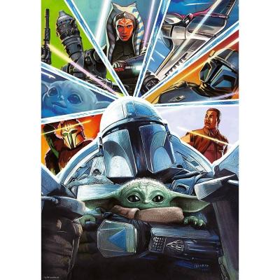 Puzzle 1000 piÃ¨ces : Le Mandalorien et Grogu - Lucasfilm Star Wars Le Mandalorien
