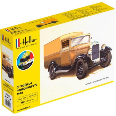 Heller Maquette De Voiture : Starter Kit : Citroã«N C4 Fourgon