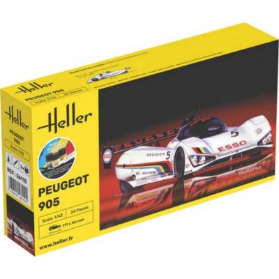 Heller Starter Kit : Maquette Voiture : Peugeot 905 En 1:43