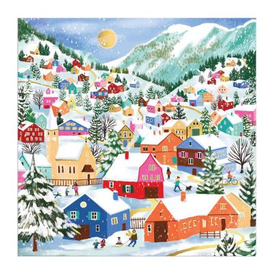 Puzzle 500 piÃ¨ces : Village alpin suisse