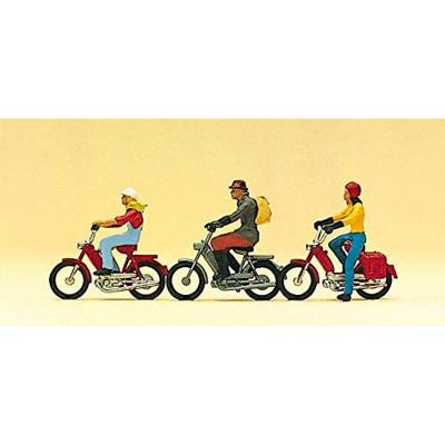 Modélisme HO Figurines : Motocyclistes Modélisme HO Figurines : Motocyclistes