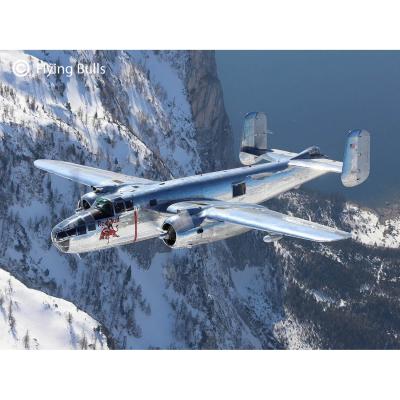 Maquette avion : COFFRET CADEAU Flying Bulls B-25J Mitchell