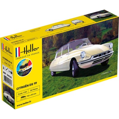 Heller Maquette Voiture : Kit : Citroã«N Ds 19