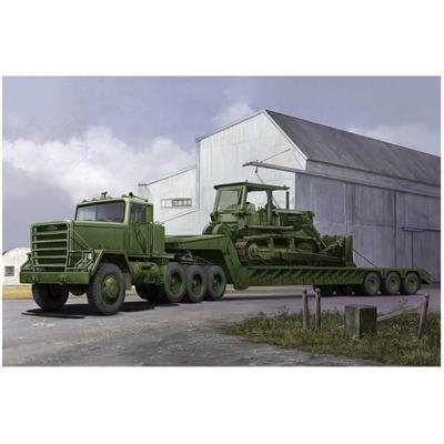 maquette de vã©hicule militaire : m920 tracteur de remorquage m870a1