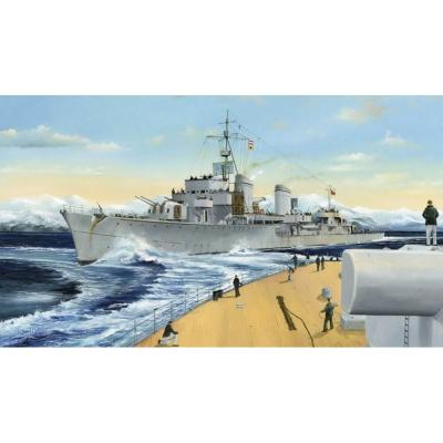 Trumpeter Maquette Bateau : Destroyer Allemand Z-25, 1944