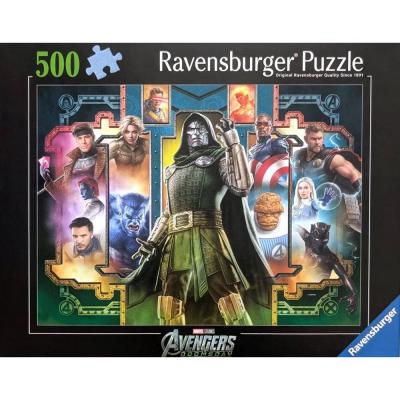 Puzzle 500 piÃ¨ces : Marvel Avengers DoomsdayÂ