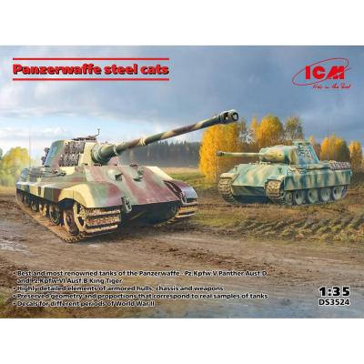 Maquette char d'acier de la panzerwaffe