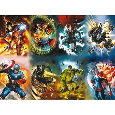Puzzle 8000 piÃ¨ces : Avengers - LÃ©gendes en action