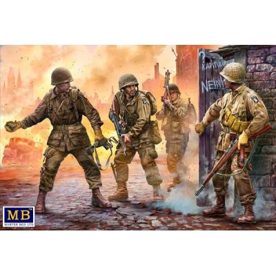 US Paratroopers, Europe, 1944-1945 - 1:35e - Master Box Ltd. US Paratroopers, Europe, 1944-1945 - 1:35e - Master Box Ltd.