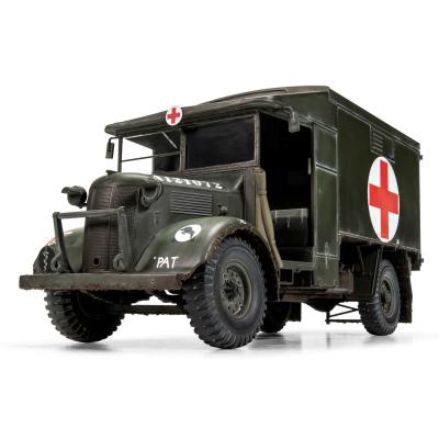 maquette vã©hicule militaire : austin k2/y ambulance
