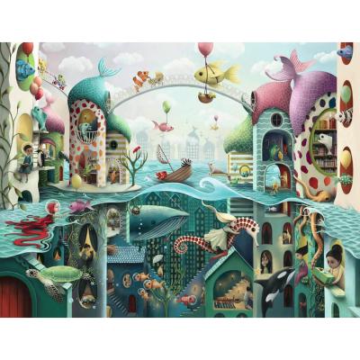 Puzzle 2000 piÃ¨ces : Si les poissons pouvaient marcher, Demelsa Haughton