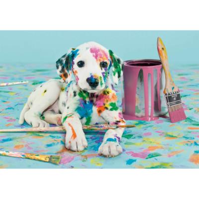 Puzzle 500 piÃ¨ces + poster : Dalmatien rigolo