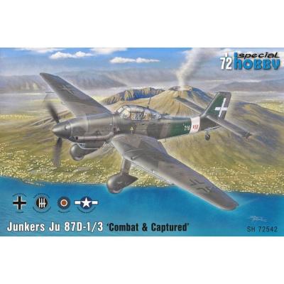 Maquette Avion : Junkers Ju 87D-1/3 Combat & Captured Maquette Avion : Junkers Ju 87D-1/3 Combat & Captured