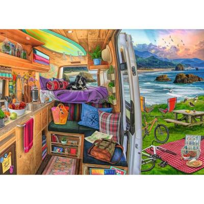 Puzzle 500 pièces XXL : Belle escapade Puzzle 500 pièces XXL : Belle escapade