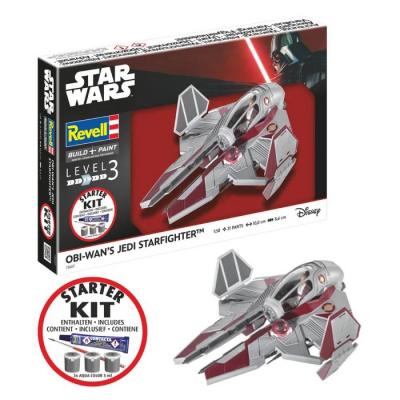 Revell Starter Kit Maquette Vaisseau : Obi-Wan's Starfighter