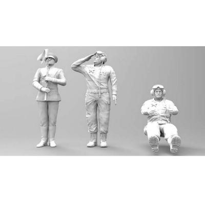 figurines equipage char russe parade