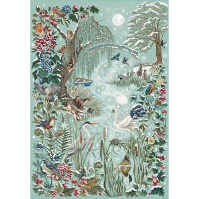 Puzzle 1000 piÃ¨ces : RiviÃ¨re givrÃ©e