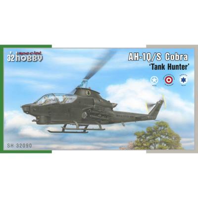 Maquette hélicoptère : AH-1Q/S Cobra Chasseur de chars Maquette hélicoptère : AH-1Q/S Cobra Chasseur de chars