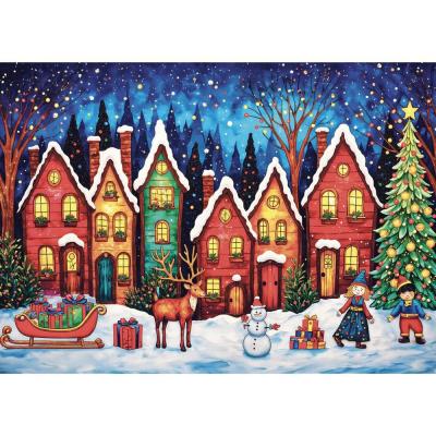 Puzzle 1000 piÃ¨ces : Nuit de NoÃ«l