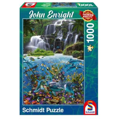 Puzzle 1000 piÃ¨ces : Cascade, John Enright