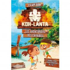 Escape Book Enfant - Koh Lanta : Les aventuriers des Caraïbes