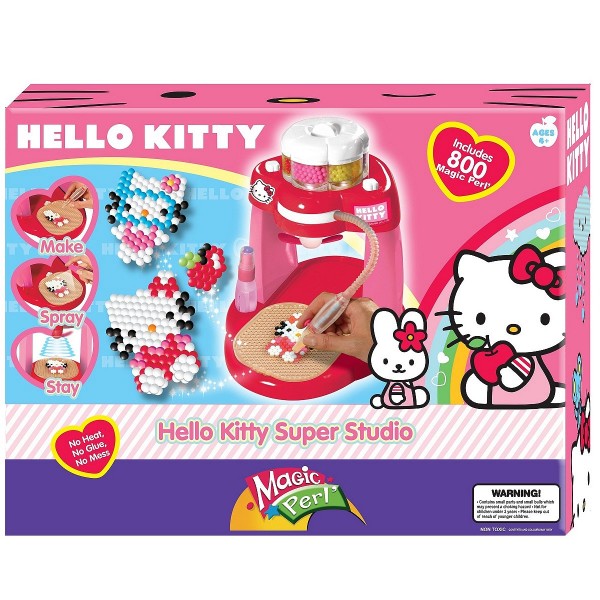 Super studio Magic Perl' - Hello Kitty : Perles magiques - Vivid-M10447