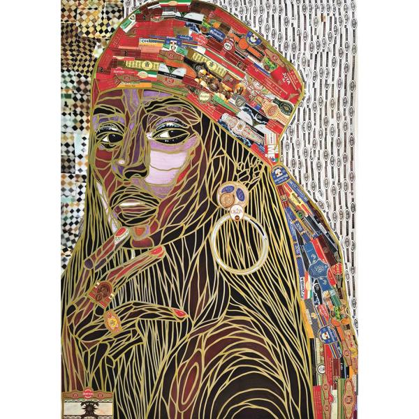 Puzzle 1000 pièces : Beauté Africaine - Irina Bast - Edition Spéciale - Magnolia-3412
