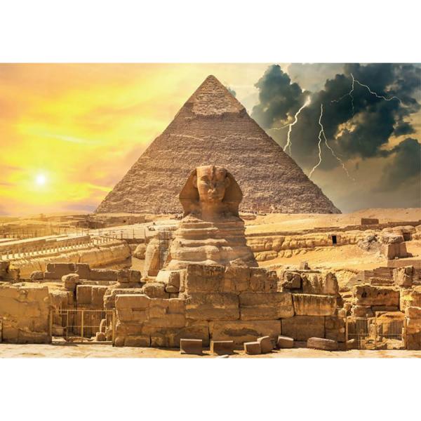 1000 piece puzzle : Pyramids - Magnolia-3510