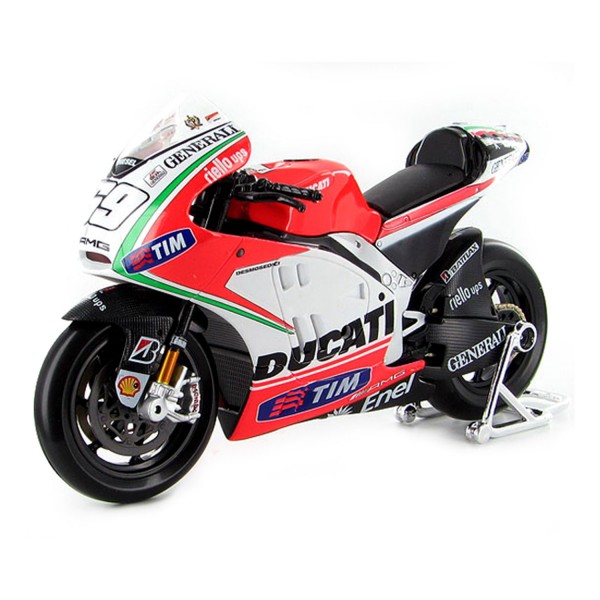 Modèle réduit : MotoGP Racing Ducati Corse : Nicky Hayden : Echelle 1/18 : 69 - Maisto-M34057-7