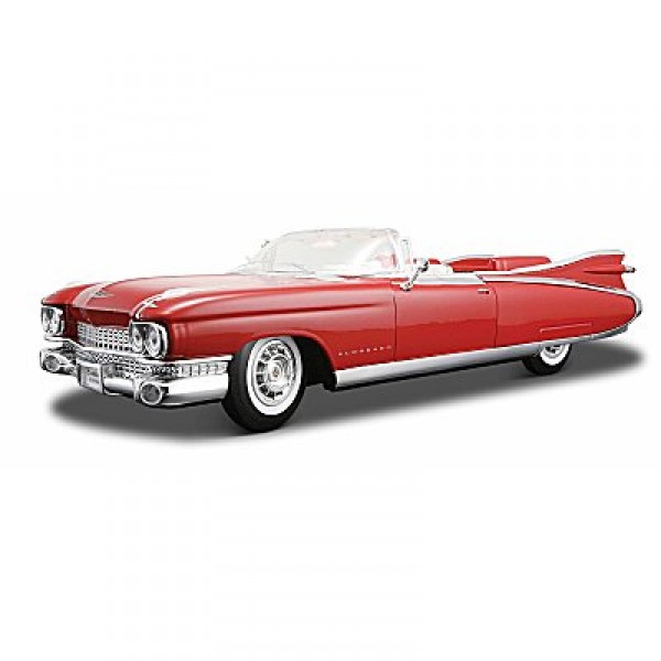 Modèle réduit - Cadillac Eldorado (1959) - Echelle 1/18 : Rouge - Maisto-M36813