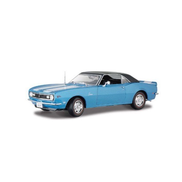 Modèle réduit Chevrolet Camaro Z/28 1968 Echelle 1/18 : Bleu - Maisto-M31685