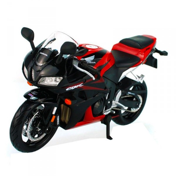 Modèle réduit de moto Honda : CBR 1150 RS rouge et noire : Echelle 1/12 - Maisto-M34101-4