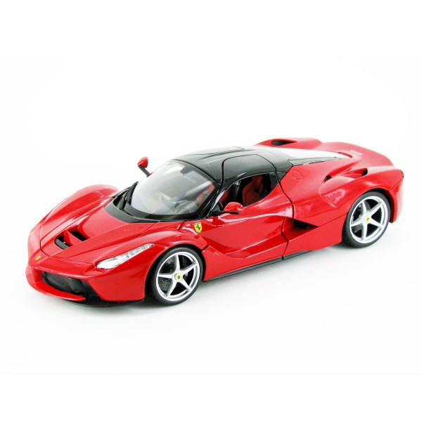 Modèle réduit de voiture de sport : LaFerrari - Ferrari : Echelle 1/18 - BBurago-16001