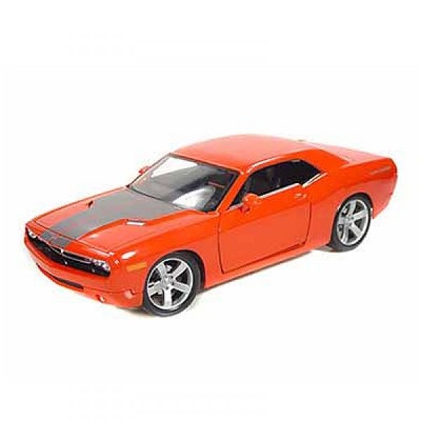Modèle réduit - Dodge Challenger Concept - Première Edition - Echelle 1/18 : Orange/Rouge - Maisto-M36138-1