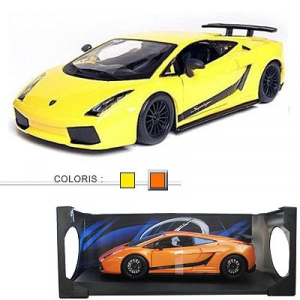 Modèle réduit Lamborghini Gallardo Superlegera Echelle 1/18 : Orange - Maisto-M31149-4