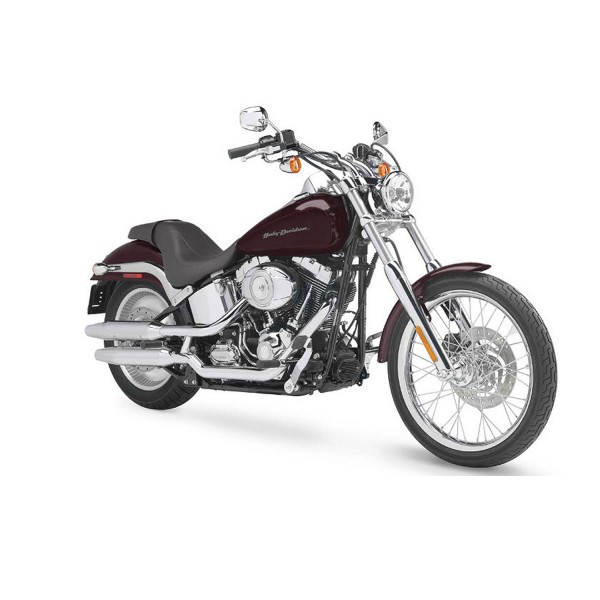 Modèle réduit Moto Harley-Davidson 2000 FXSTD Softail Deuce : Echelle 1/18 - Maisto-M34360-25
