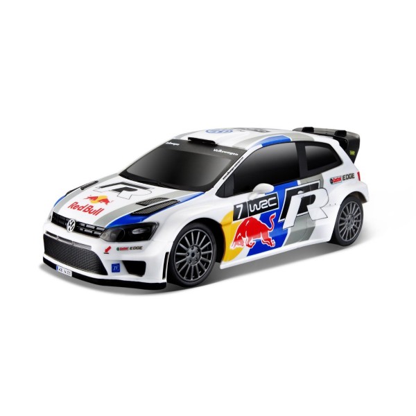 Voiture radiocommandée Echelle 1/24 : Volkswagen Polo WRC Red Bull - Maisto-M81148