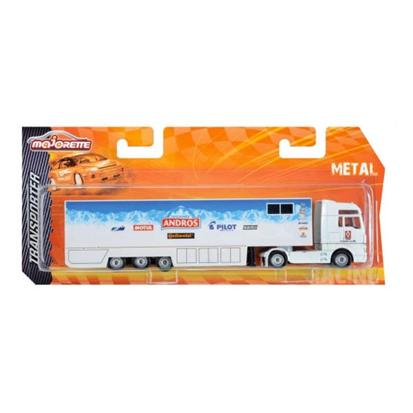 Camion transporteur Andros blanc - Majorette-212084601-Andros