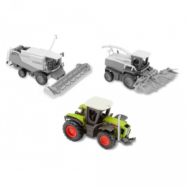 Modèle réduit en métal Majorette : Tracteur Claas - Majorette-213475969-1