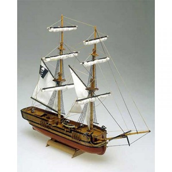 Maquette bateau en bois : Captain Morgan - Mamoli-Z49MM5